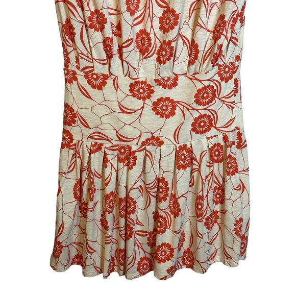 Anthropologie Leifnotes Scattered Stallata Drop Waist Dress Size Small - Picture 7 of 12